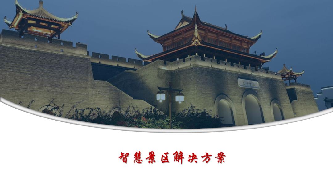 一套智慧景區(qū)匯報方案（PPT）